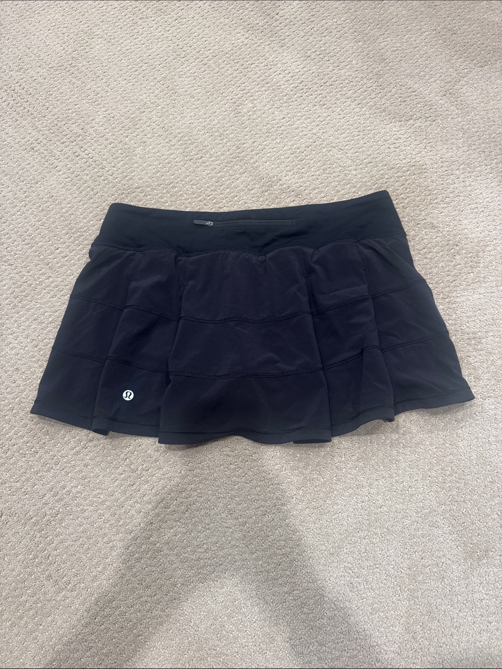 lululemon athletica Black Performance Skort with Built-In Liner - Picture 2 of 3